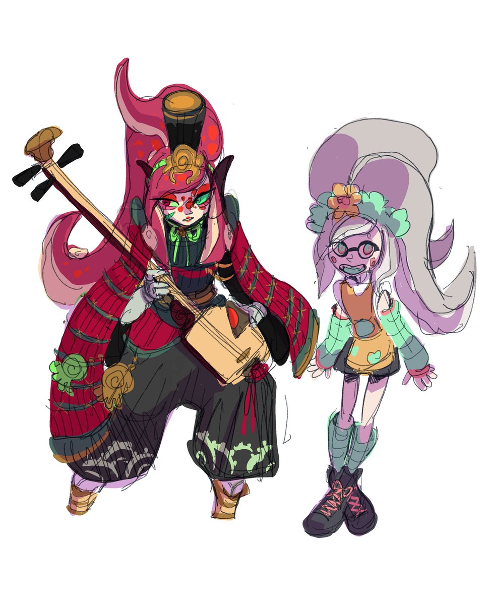 Long time i dont draw them. Inkenzio ; son of #djoctavio , he is a