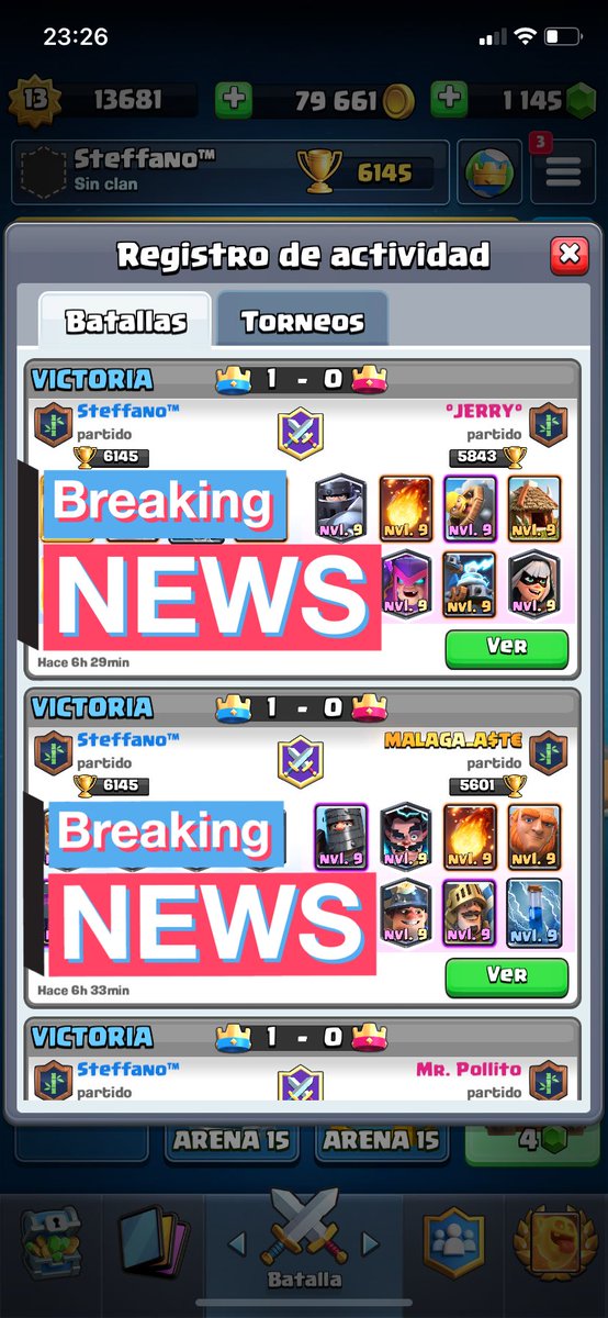 Feliz con mi rendimiento del día de ayer junto a…. 5-0 en KOTH🔥