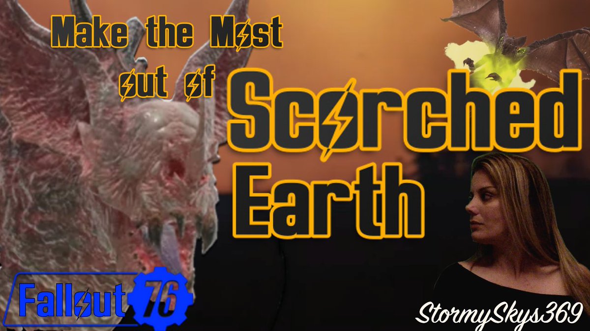 stormyskys369's tweet photo. How to Get The Most out of a Scorched Earth Event https://t.co/o2kGJl3pFS via @YouTube #fallout76 #Endgame #xp #KillingHerSoftly https://t.co/Pf1weJiviW