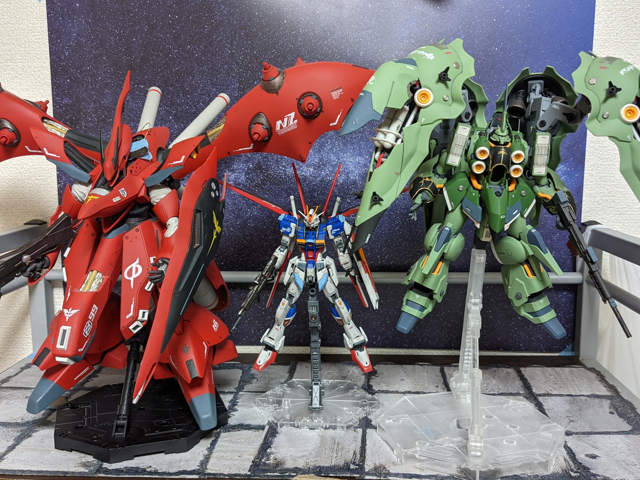 最終値下げ！！　ガンプラ　ナイチンゲール　クシャトリヤ 最終値下げ！！ ガンプラ ナイチンゲール クシャトリヤ