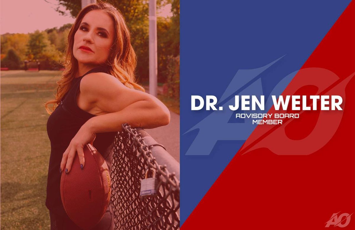 Meet the Team! 

She's a trendsetter, a ceiling buster, and now a proud member of the AO Sports Family.

Welcome to the team Dr. Jen Welter! <a href="/jwelter47/">Dr. Jen Welter</a>
