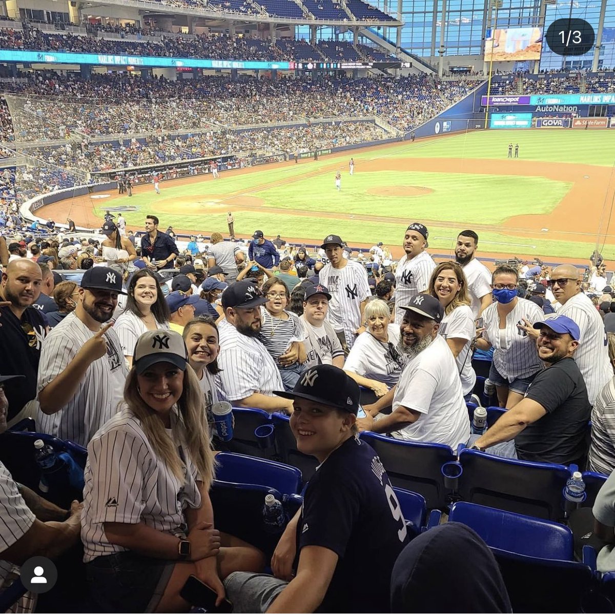 BPCrewSouthFLA's tweet photo. @BPCrewSouthFLA #loandepotparktakeover > any takeover! @BronxPinstripes #BPCrewSFL https://t.co/IlNY5kCXTh