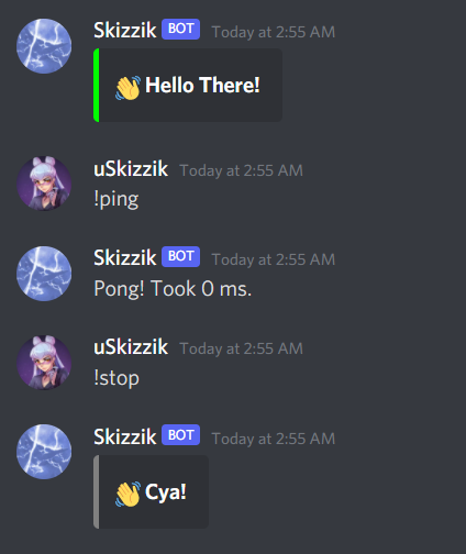 Thanks god Discord4J exists! Now I can work on my bot while using a language I already know.
I was bored btw...