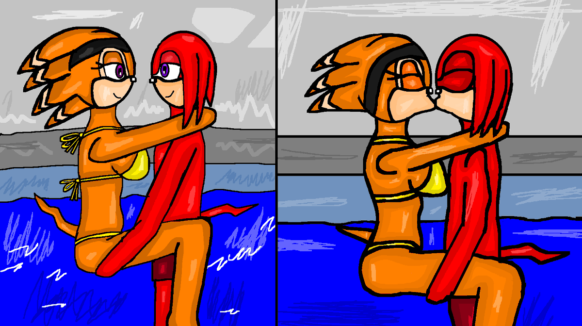 jamesm2022's tweet photo. #KnuxShade #SonicChronicles #ShadeWeek #Poolsidemakeout #SummerRomance https://t.co/AI0hLjGKcu
