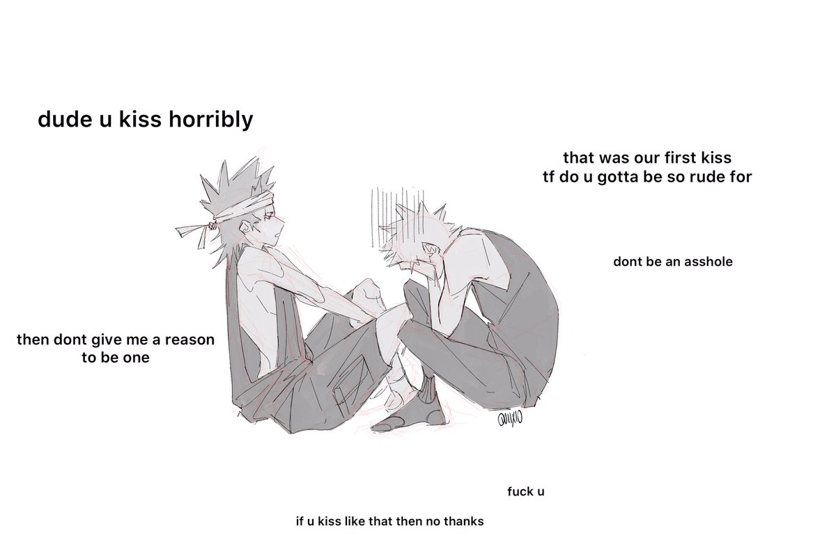 QUIIXIO's tweet photo. let kirishima be mean sometimes #kiribaku https://t.co/mtFoBRxmqi