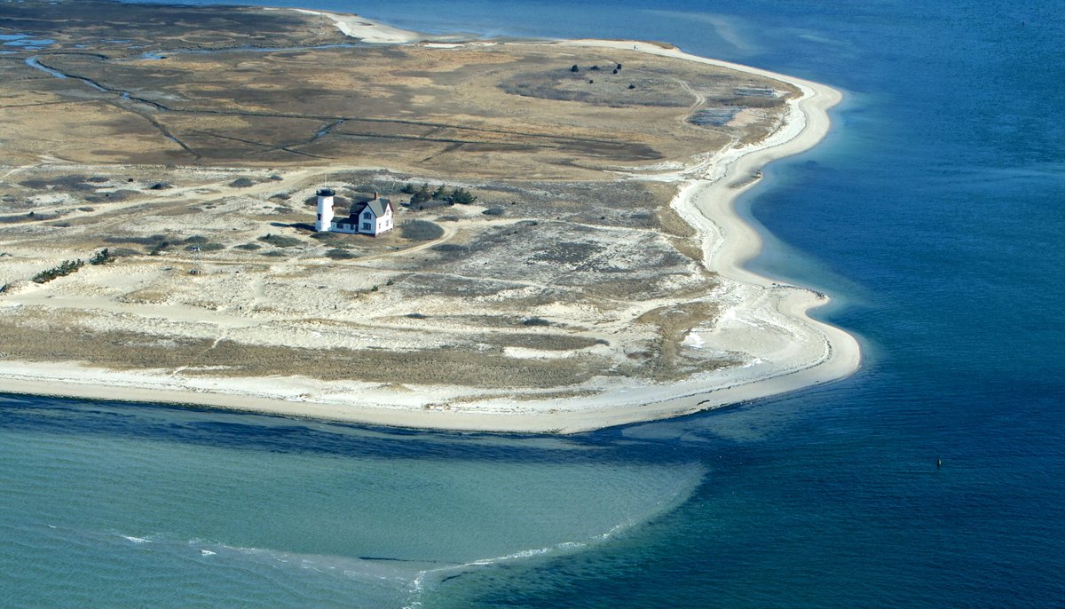 Stage Harbor Lighthouse Aerial at Chatham, Cape Cod #capecod #stageharbor #lighthouse #chatham #yankeemagazine #capecodlife #visitma #capeoligy