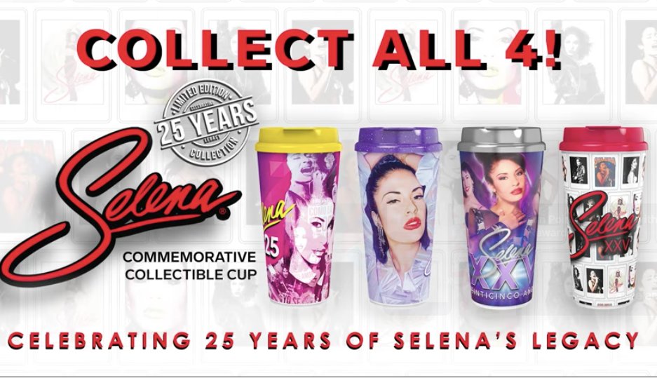 SelenaMexicoFan's tweet photo. Tienes alguno de los vasos que saco la tienda Stripes? https://t.co/2QHqJ21gdz