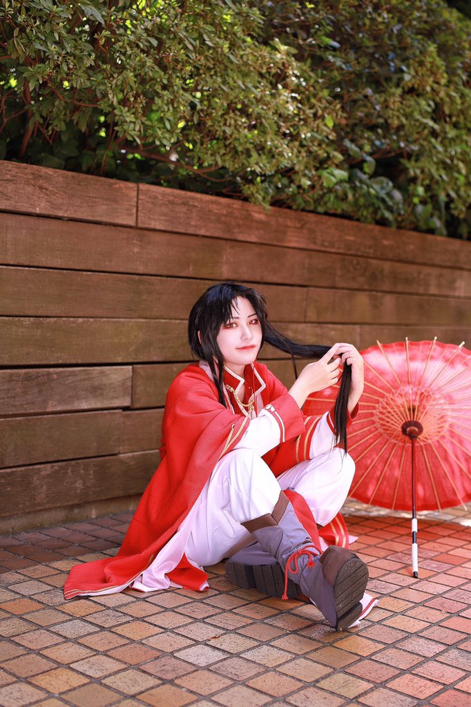 ウィッグ天官赐福 三郎 コスプレ