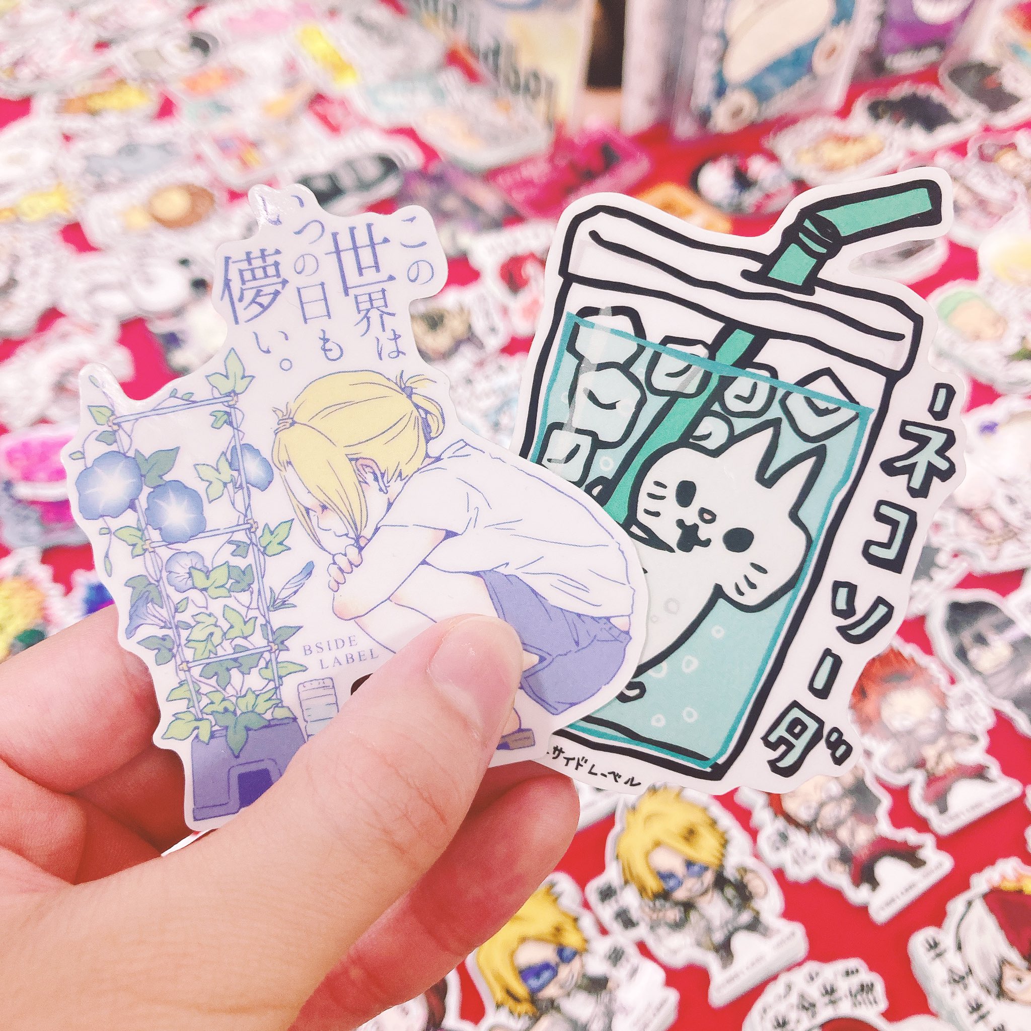 ステッカー屋 B Side Label Twitterren こんにちは 本日も引き続き渋谷ハンズ様b2cフロアにてステッカー販売 会を開催中です 限定 定番ステッカーを沢山持ってきてますのでよろしくお願いします ビーサイドレーベル Bsidelabel 渋谷ハンズ T Co