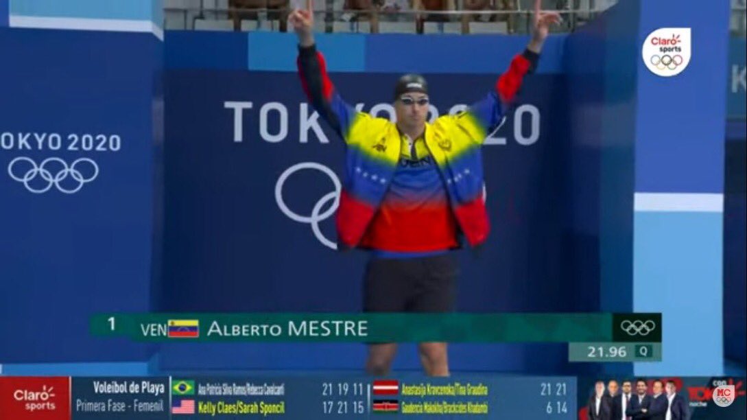 JauaMiranda's tweet photo. Venezuela orgullosa de Alberto Mestre. Comienza a escribir una historia. https://t.co/MybIdPyrTd