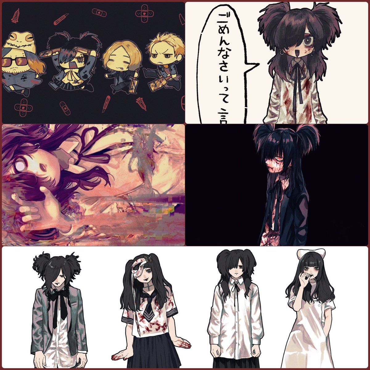 #今月描いた絵を晒そう 
7月 