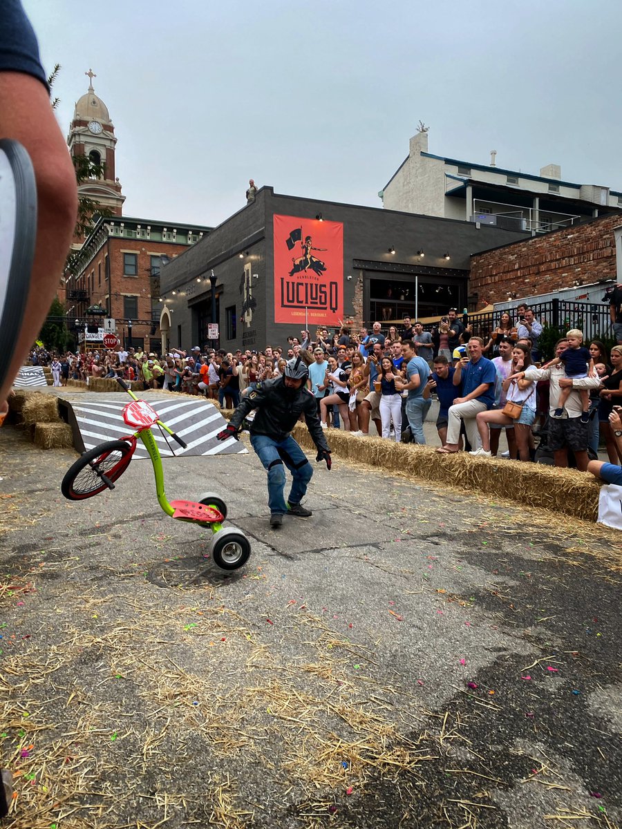 MillerRosePhoto's tweet photo. More from Danger Wheel. It was surprisingly entertaining. #dangerwheel #Cincinnati https://t.co/xKN9BlcUd8