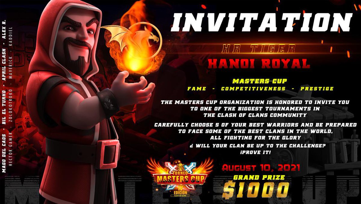 A pleasure to be part of this great Latin American tournament <a href="/MastersCup2021/">MASTERS CUP</a> 

thank you .....
<a href="/Bil_malt/">BIL TRK COC</a> 
<a href="/HectorGamercr21/">Hector oficial</a> 
<a href="/los_turkos/">Los Turkos</a> 

💯⚡️🐉💯