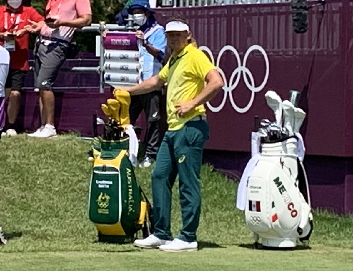 The waiting is over for Cam Smith who starts the final round 5 shots back but with a chance of Australia's first golf medal #golow #Tokyo2020 #TokyoTogether
