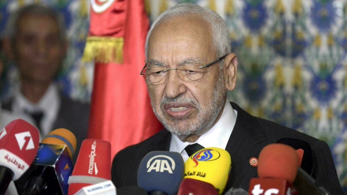 تونس زعيم حزب النهضة راشد الغنوشي يصاب بوعكة صحية غير خطيرة جراء التعب والإجهاد