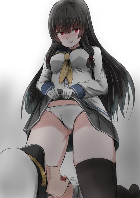 skebリクエストの磯風ちゃんです。 