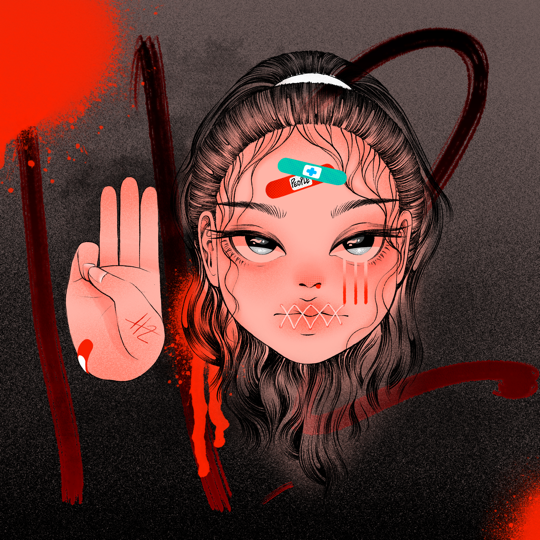 paulapivat's tweet photo. My favorite thing is Thai artists rallying together on #NFTthCallOUT against our
Relentlessly incompetent military regime ass-clown Govt and outdated laws that no longer serve the people
Love this piece by @nnnogonnn_nft https://t.co/ik2oakiH2e