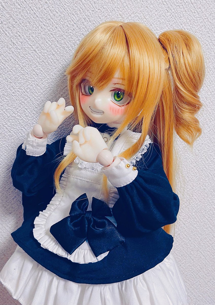 球体関節人形 新しくメイクしたうちのこ 可愛過ぎて狂う うみねこのイラスト