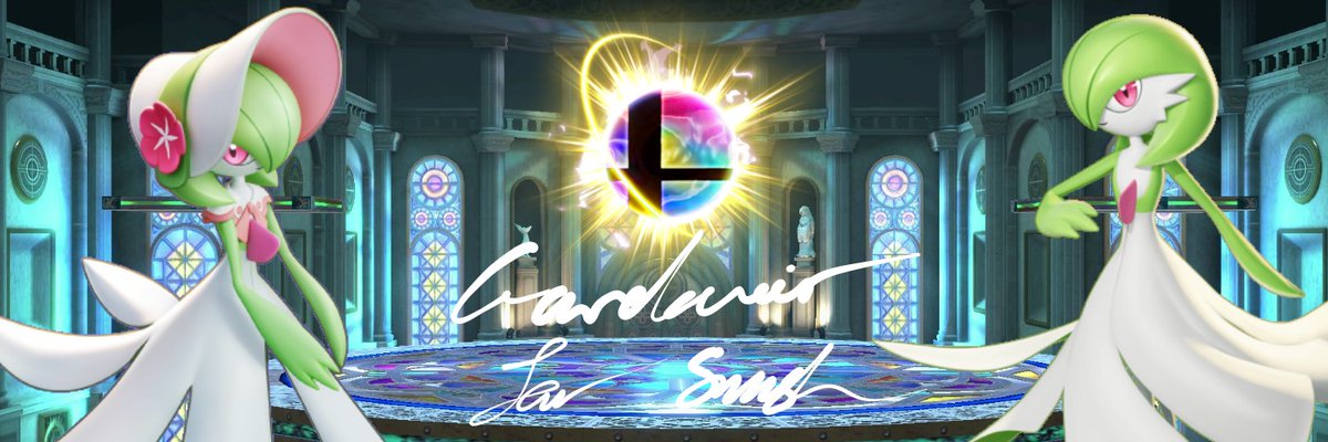 GardevoirSSBU's tweet photo. Made an update to the banner lolol, feast your eyes on my crappy cursive writing https://t.co/OVGIZ0kDiI