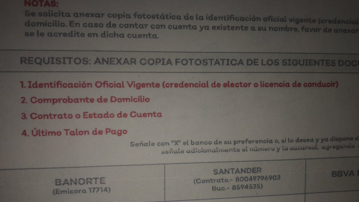 BeautyMakeup17's tweet photo. @wenmunoz Licenciada buenas noches, antes que nada agradecerle su tiempo para responder. Tengo una duda: Los documentos que marca el formato de pago se anexan o solo adjuntamos el puro formato solo? Mil gracias https://t.co/VLRRBJMSUW