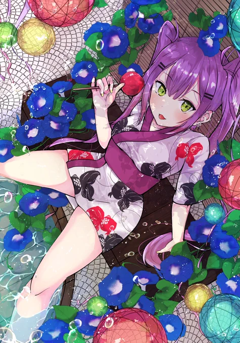 高画質版JPEGも置いときます～_(:3 」∠)_

#TOWART #常闇トワ 