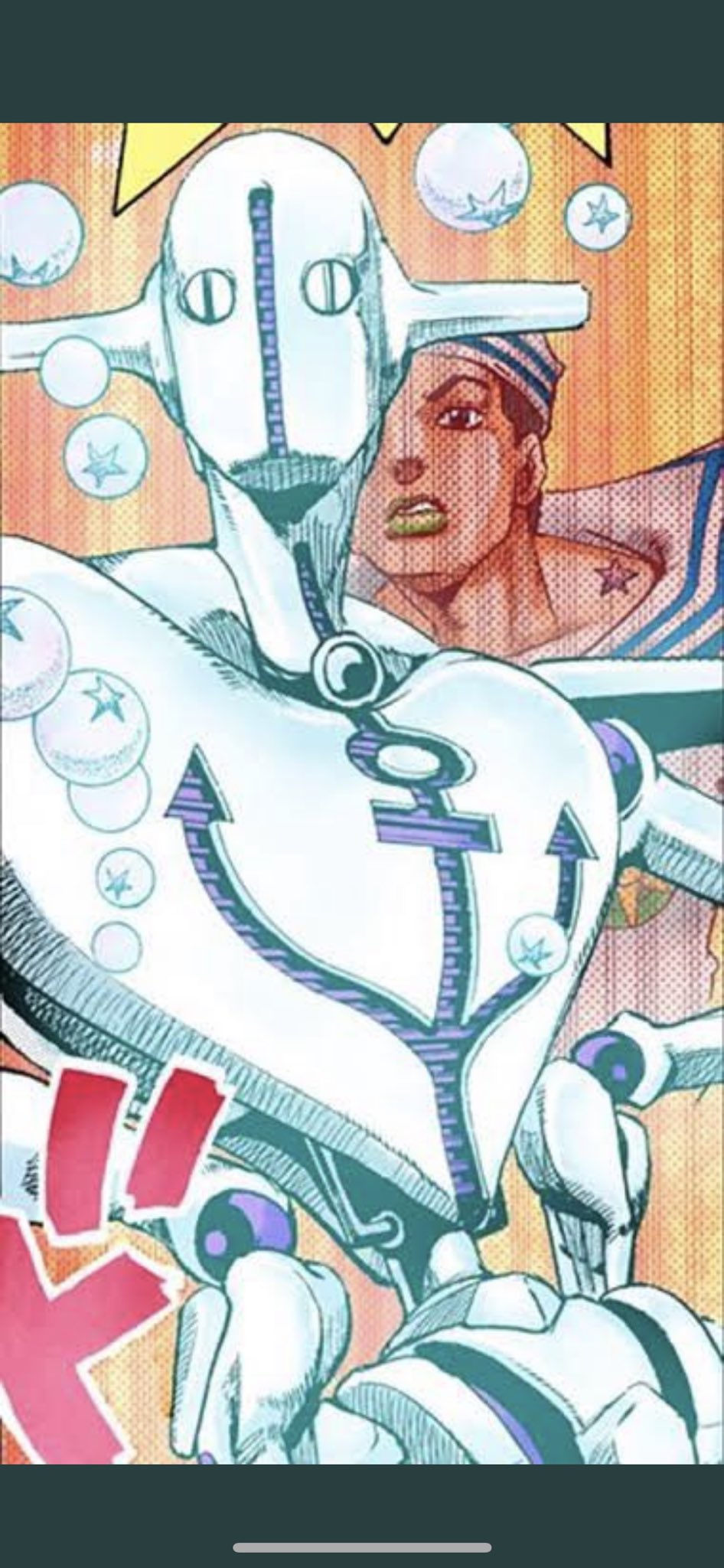 Gyn 好きな漫画の愛を呟く垢 このスタンド見るたびに好きになる 淡い水色に紫の色合いといい 錨をあしらったハート 型のボディといい シャボン玉という能力といい 見れば見るほどオシャレさが見出せる T Co V5hyzvwpv6 Twitter
