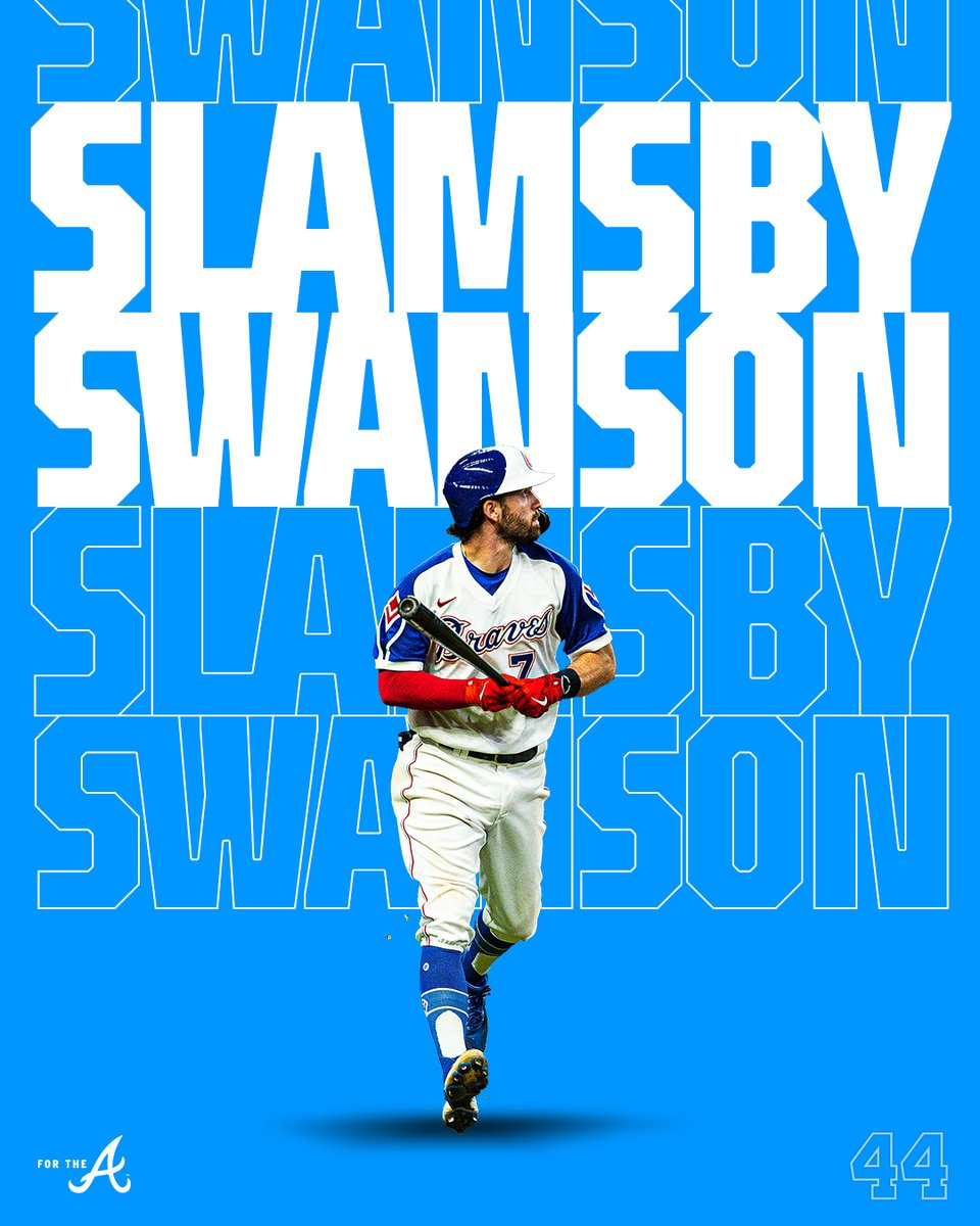 Braves's tweet photo. .@LieutenantDans7 went OFF tonight!

#HankAaronWeekend | #ForTheA https://t.co/QluilJ8kQk