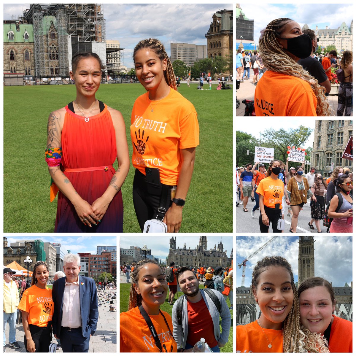 Sharing a few photos from today’s #MarchForTruthAndJustice .
Thank you @MumilaaqQaqqaq @CharlieAngusNDP for your leadership, @AliqaIllauq for being a fantastic host, and to each elder that shared their story & guidance. 
This is just the beginning of the work that must be done.