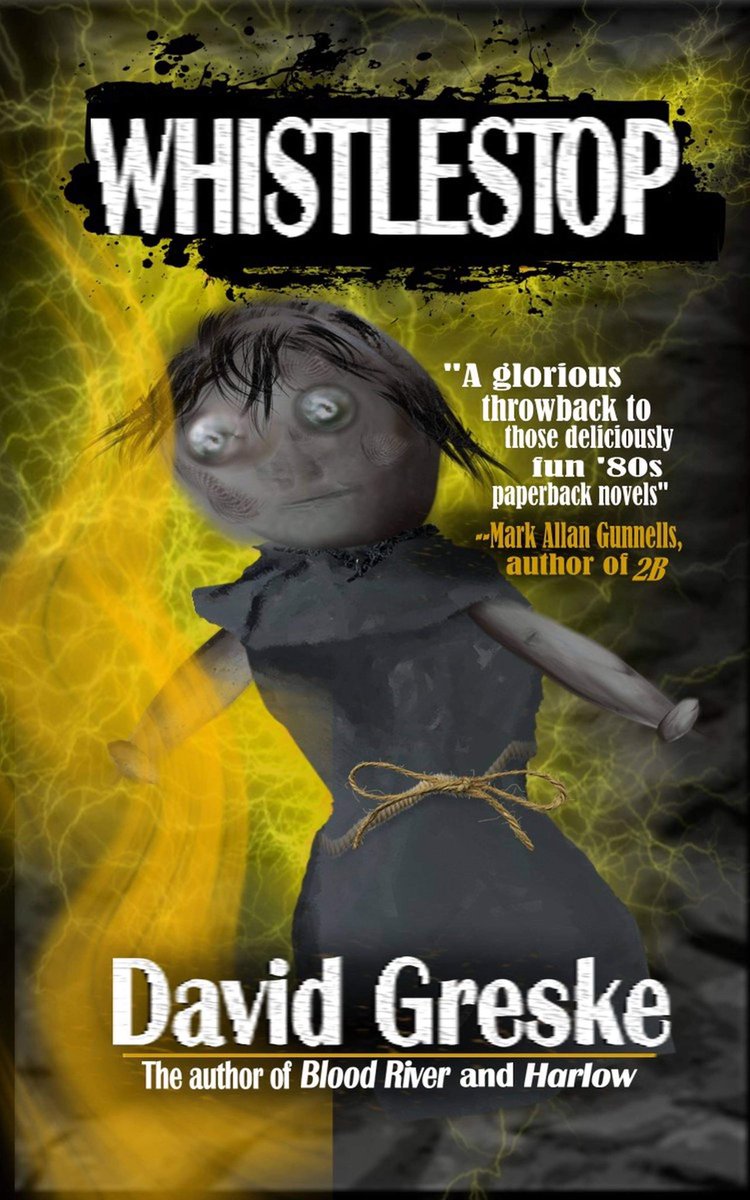 Five years ago, my fifth novel was released. Today I am proud to say my sixth novel WHISTLESTOP will be releasing later today or early tomorrow. Thanks to Nicholas Grabowsky of Black Bedsheet Books and special thank you to Mark Allan Gunnells, who supplied the front cover blurb.