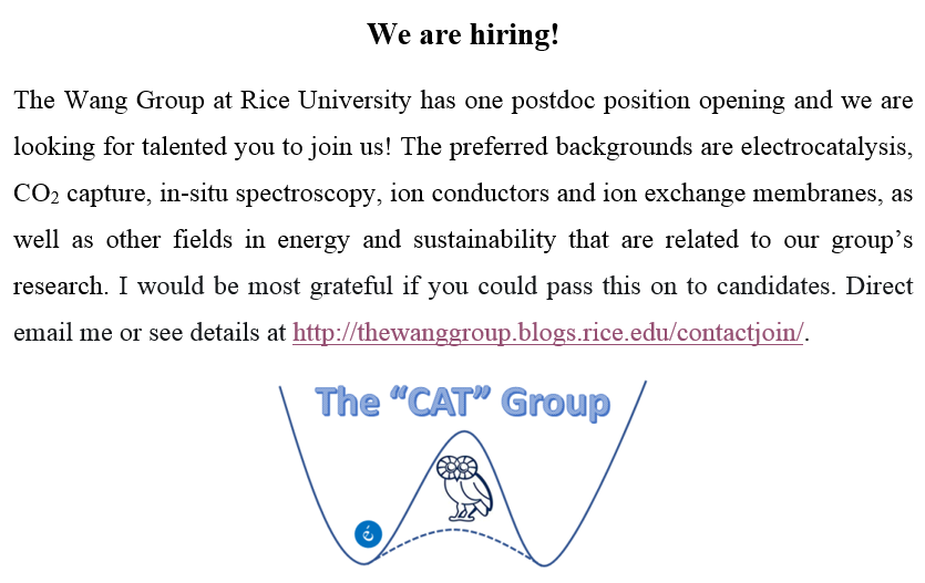 wanght1990's tweet photo. Our group is currently hiring a postdoc researcher in the electrochemistry field. Highly appreciate your help in spreading the word📢📢📢
https://t.co/Qubgy4OkrE https://t.co/0qk4959Ozg