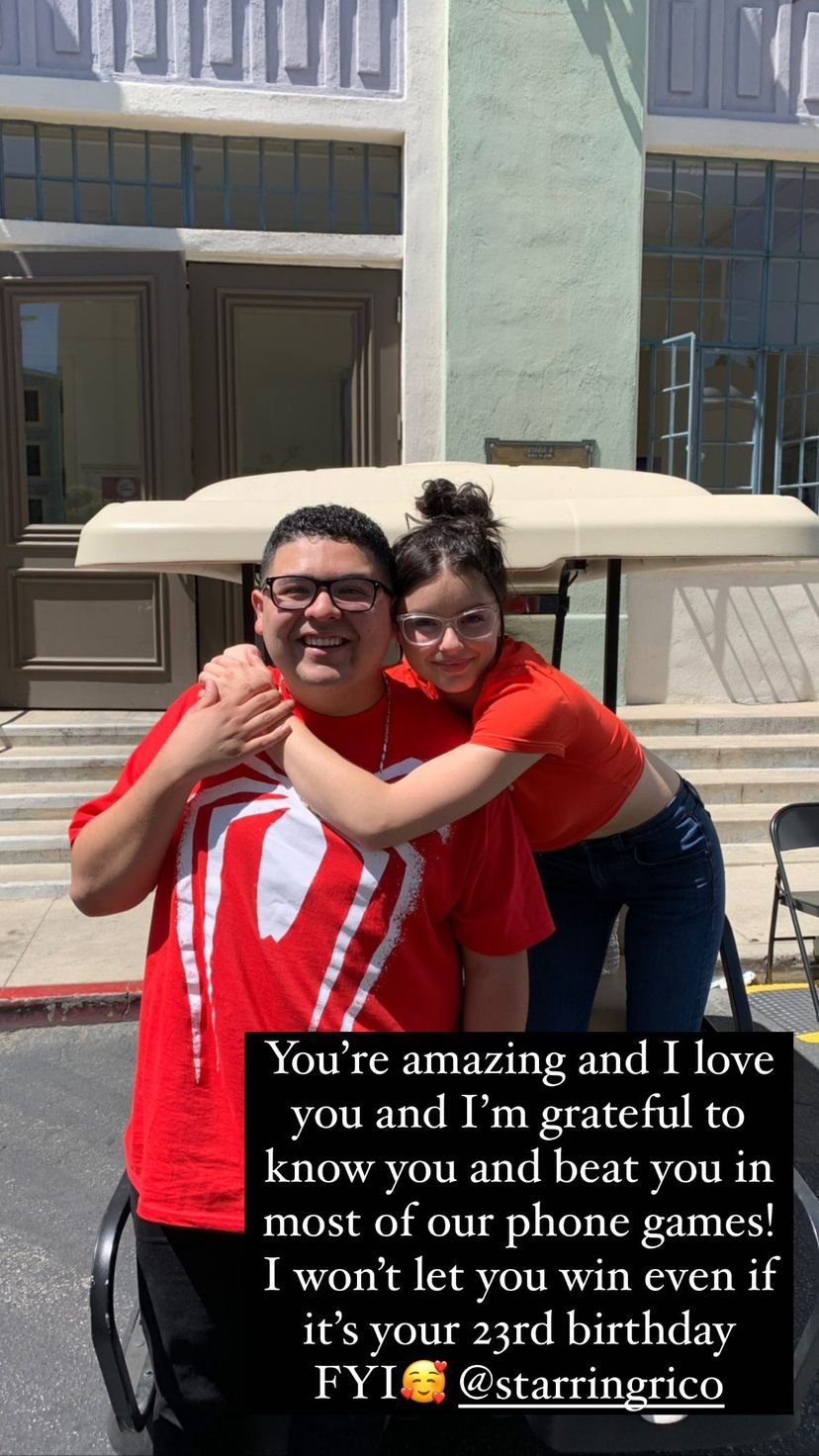 Ariel Winter via Instagram Stories

HAPPY BIRTHDAY, RICO RODRIGUEZ!!!      