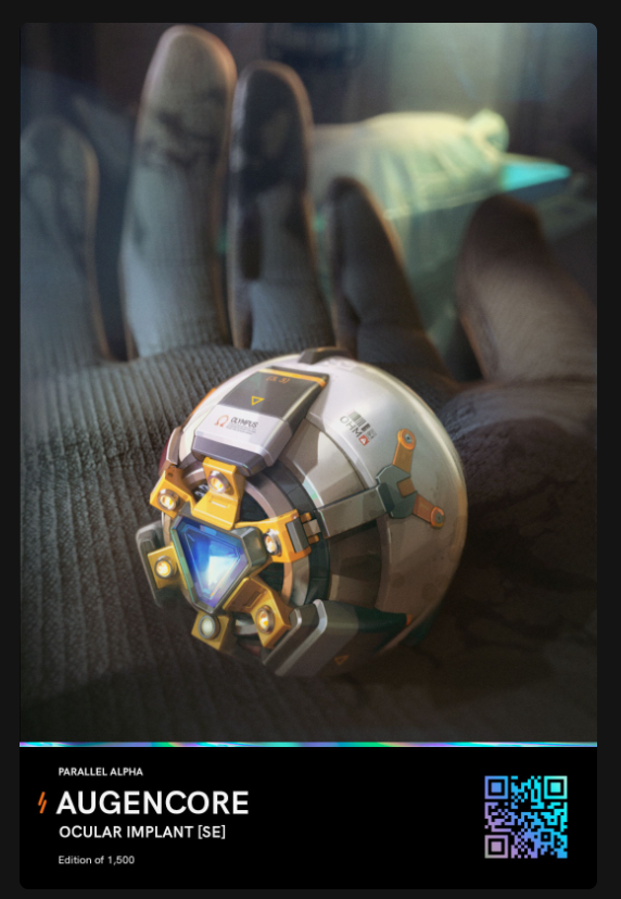 Cryptozods's tweet photo. Pulled one of this (3,3) 💕. @ParallelNFT $OHM
#OHMIE #NFTCommunity #NFTGames https://t.co/rVXnSWwcly