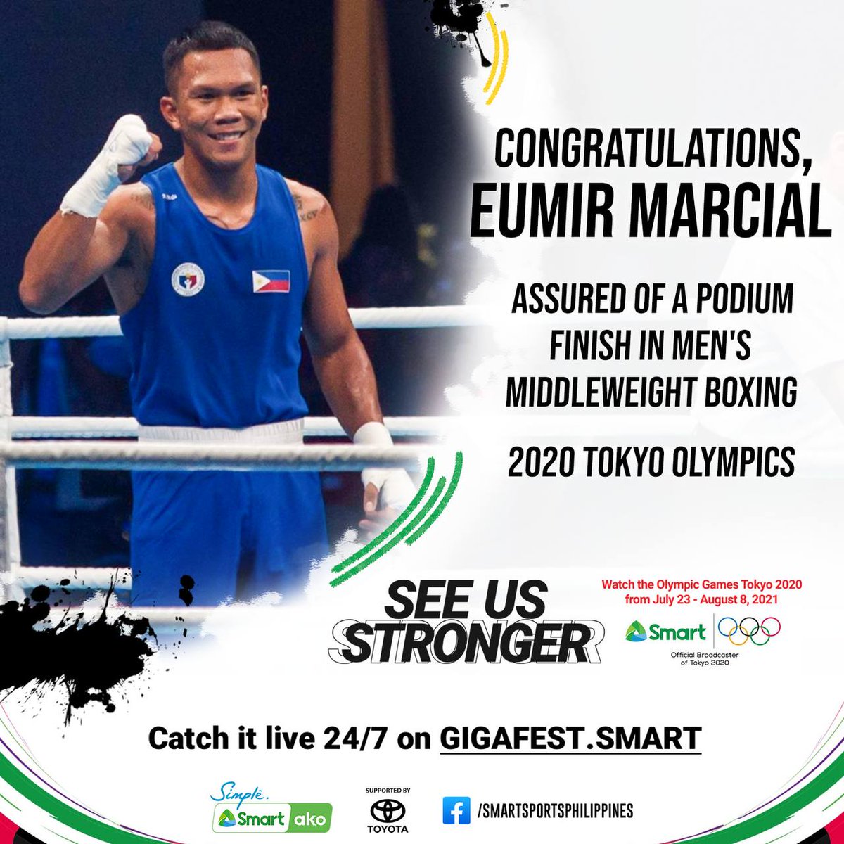 Smart Another Medal In The Bag For The Philippines Eumir Marcial Is Guaranteed At Least A Bronze Medal As He Advances To Men S Middleweight Boxing Semifinals Seeusstronger Smart Another Medal In The Bag For The Philippines Eumir Marcial Is Guaranteed At Least A Bronze Medal As He Advances To Men S Middleweight Boxing Semifinals Seeusstronger
