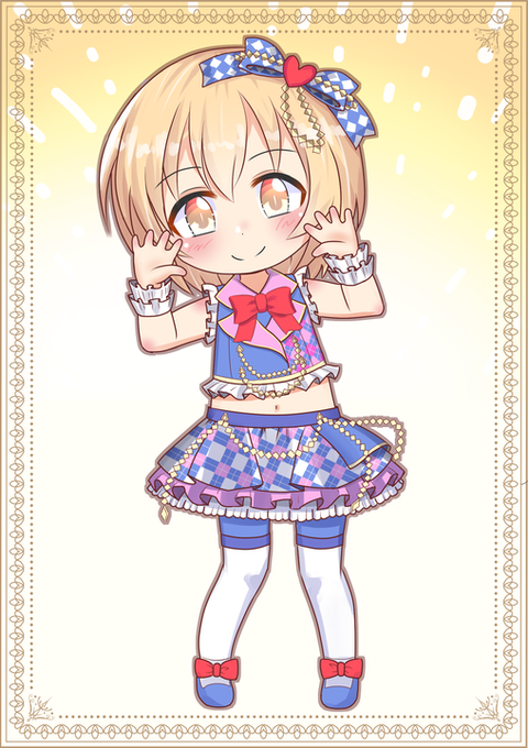 ミニキャラのtwitterイラスト検索結果