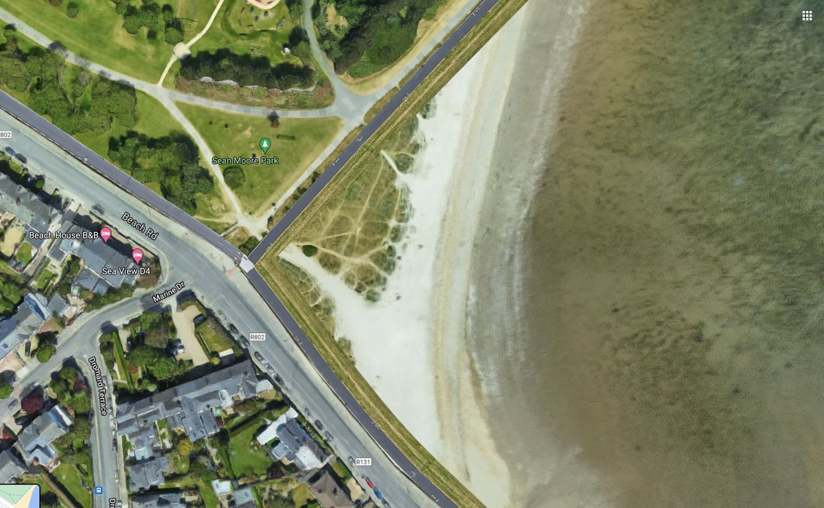 DavidCostelloDC's tweet photo. Does this not make a bit more sense? 
#extendthepromenade #Sandymount a cycle track and a two way road that public transport can use #busconnects . Hopefully it would cost a lot less than High Court appeals, etc... 
@DubCityCouncil @dublincycling @roisiningle @mannixflynn https://t.co/wKcZgTEBQj