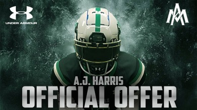Congratulations to <a href="/AJ33613255/">AJ Harris</a>  on receiving an offer from <a href="/WeevilFootball/">UAM Football</a>