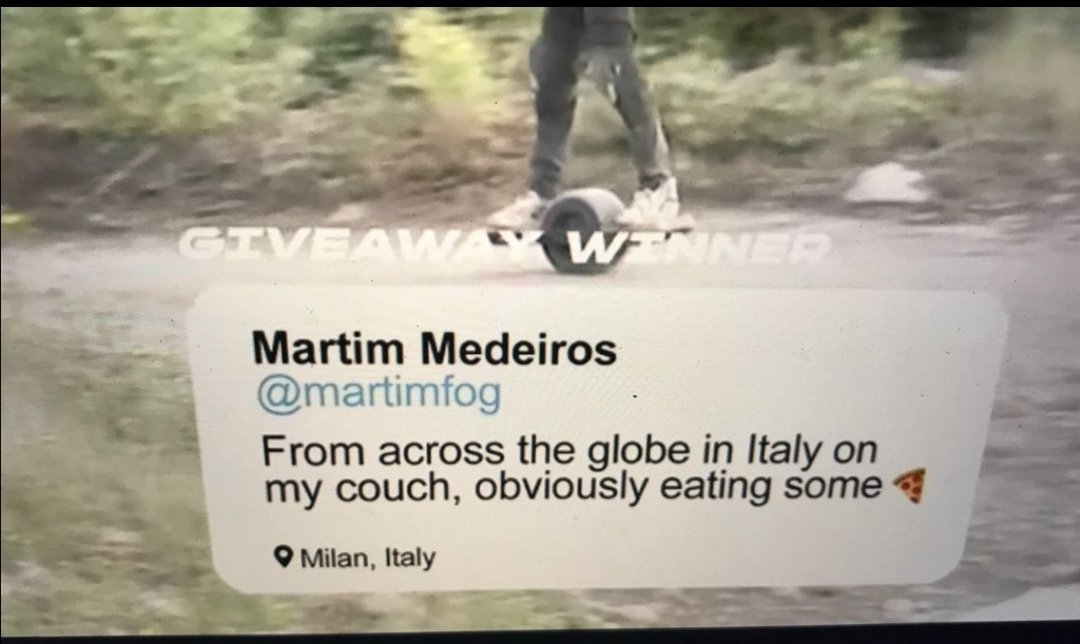 martimfog's tweet photo. The stoke is unbelievable!!!!
@RideOnewheel thank you guys!!! https://t.co/rr0hSyp25m