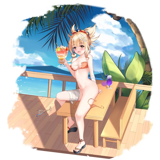 夏日避暑
#原神
#宵宫  https://t.co/LU0k9SrgIi 