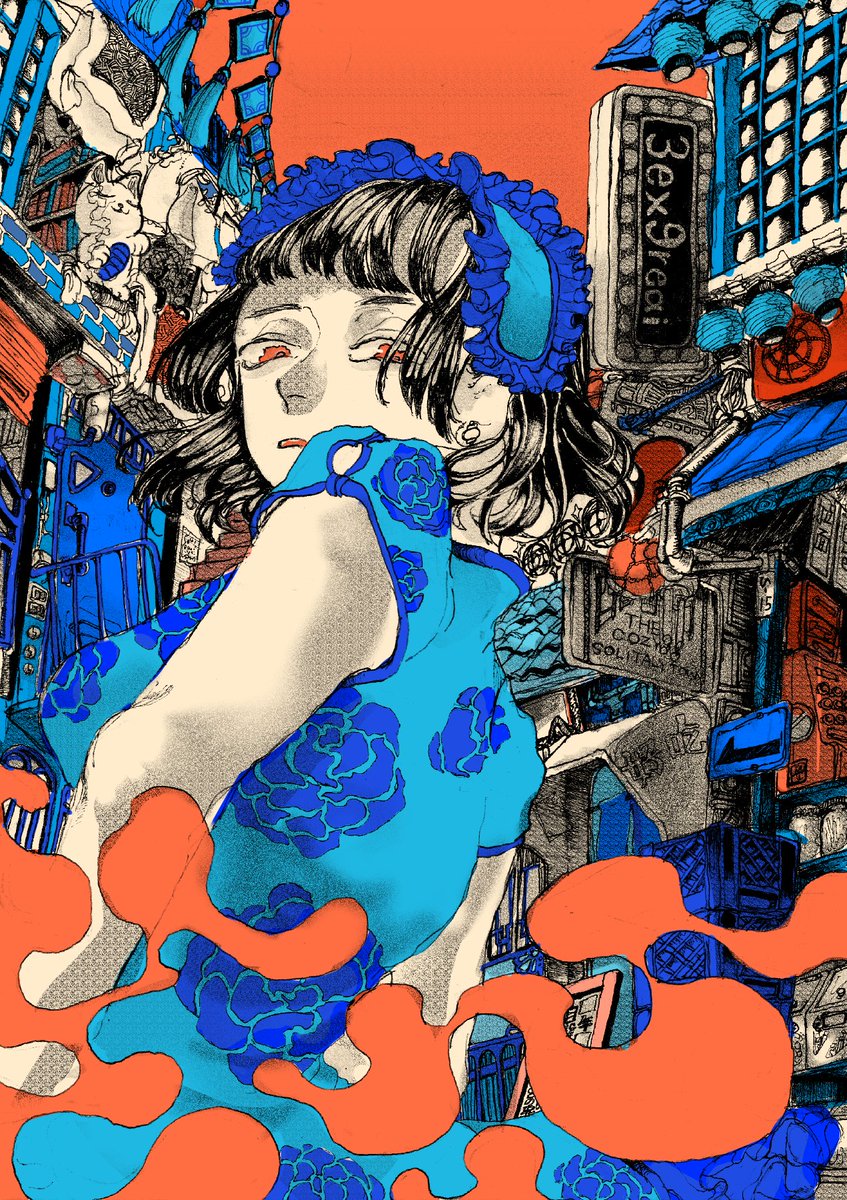 yoshimaru2327's tweet image. ペン画などいろいろかきます