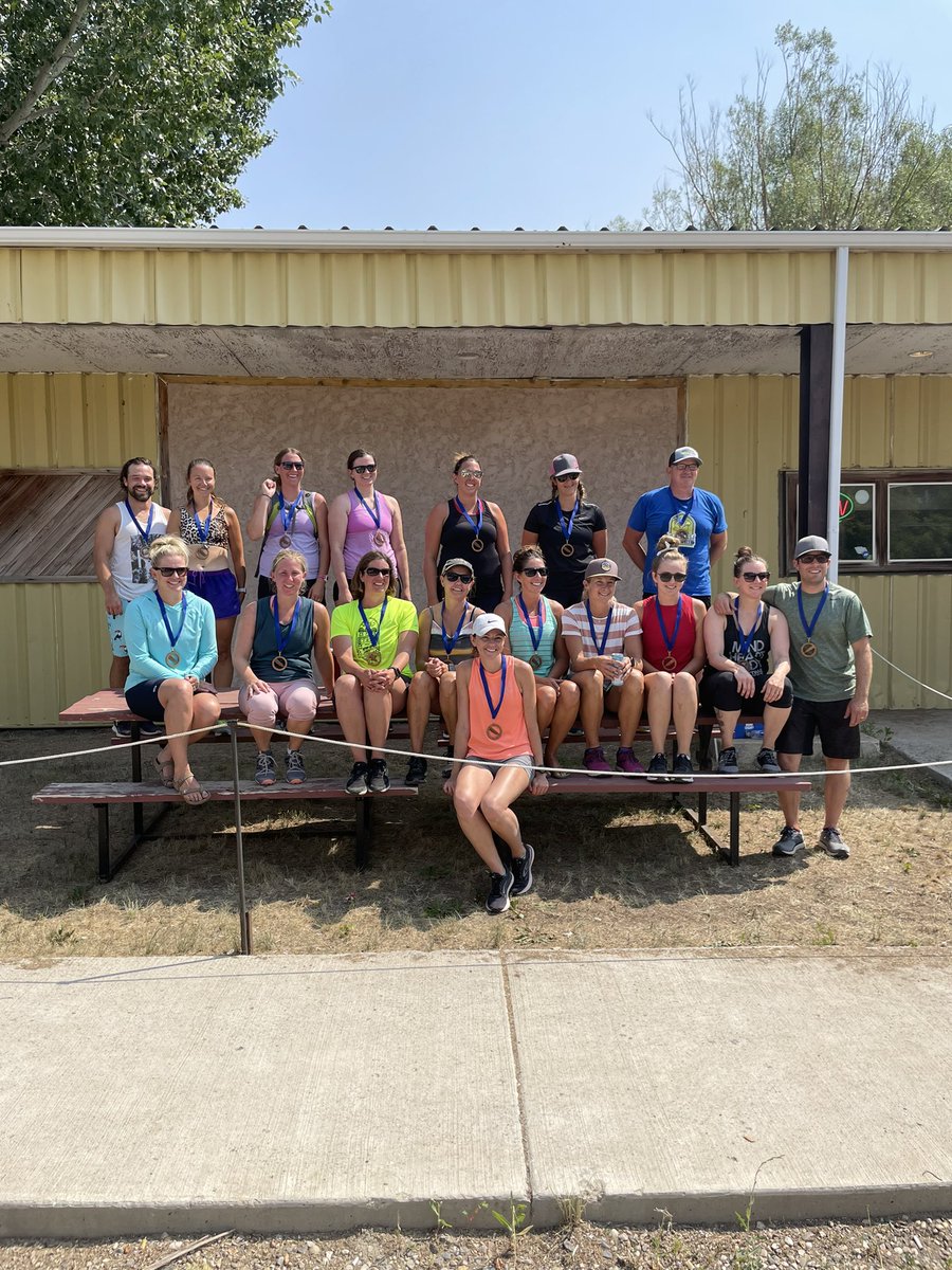 SeCanLauren's tweet photo. My dream came alive- Bike Lucky Lake to Rhurst Ferry (20km), Swim across #LakeDief (2.1km), Run to Riverhurst #Sask (4km) had the BEST day for it ☀️ #DiefenbakerDash2021 #triathlon #prairietriathlon 26 Total, 13 ppl swam across the lake. Amazing volunteers 🤗 #firsttriathlon https://t.co/u2BPcBSFmh