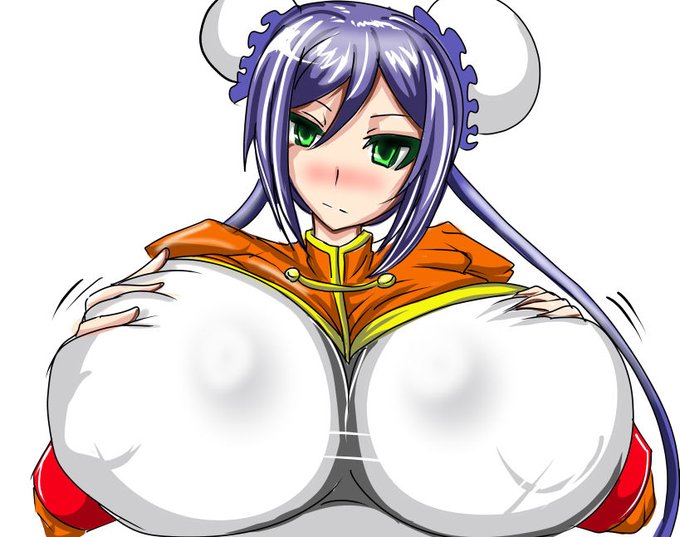 おっぱいの日らしいので作業の息抜きにアルカナハートのメイファンのおっぱい 