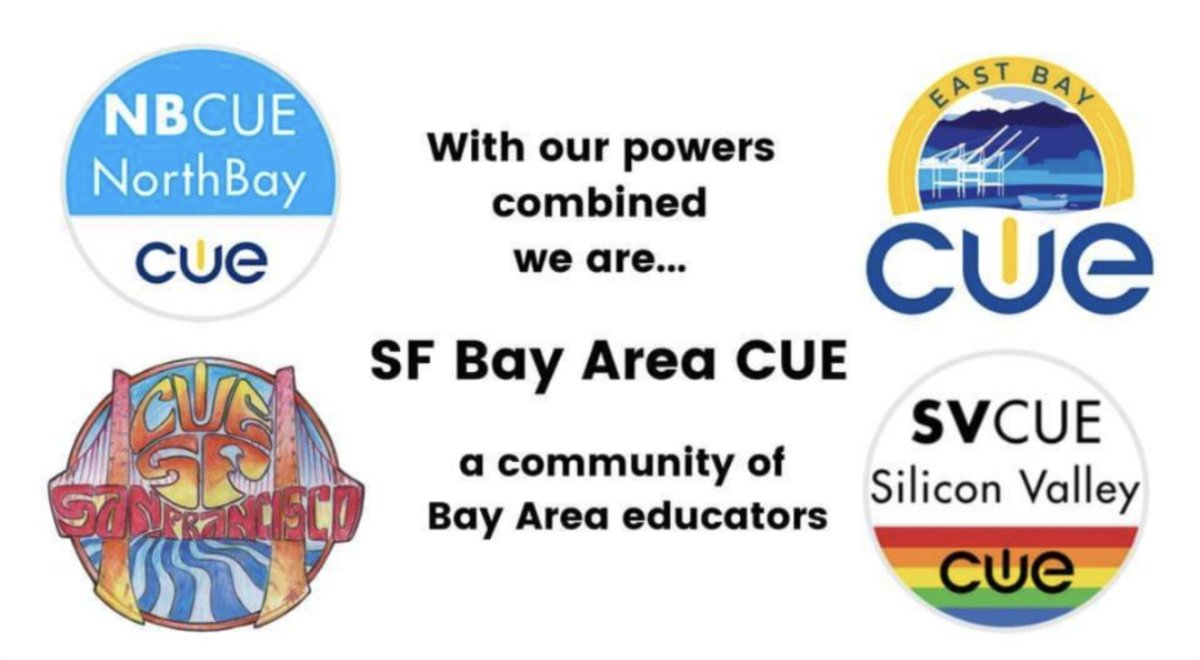 Are you on Facebook? Join our Bay Area CUE group to find out about all the great stuff happening around the Bay and beyond! facebook.com/groups/3692214… pic.twitter.com/WxuhPa4bro