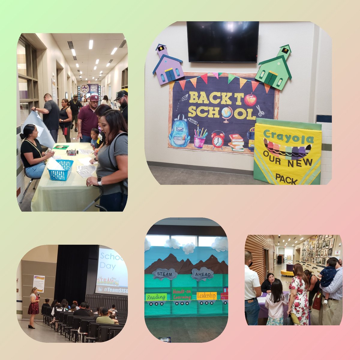 K_Polhemus's tweet photo. Our Hero hallways &amp; classrooms were full of smiles, excitement &amp; joy at PHE's 'Meet &amp; Greet'😀💜🤗💜🥰 And our students were excited too!!!😉😃💜 https://t.co/uhwdQxUQ4L