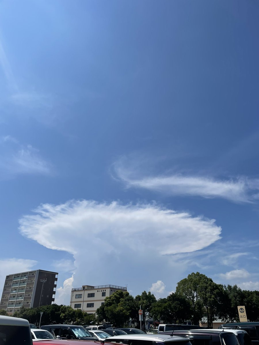 hittomy1792's tweet image. 何この雲‼️