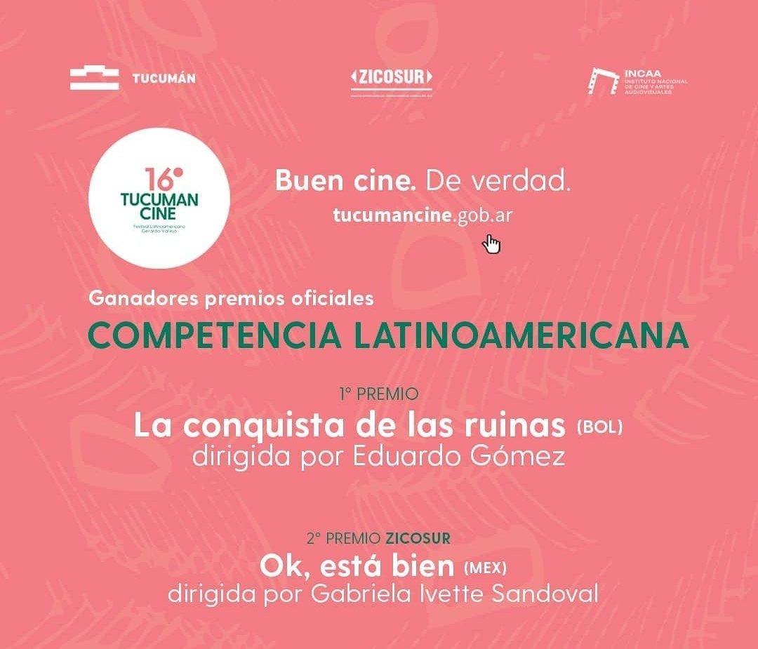 Eh, México!!... 
OK, ESTÁ BIEN ganó su primer premio internacional!!
Un abrazo a todos los que han apoyado este proyecto.
Dedicado a todos los artistas que no se rinden ante las circunstancias desfavorables.
Y muchas gracias a <a href="/Tucuman_Cine/">FestivalTucumán Cine</a> y al gobierno de Argentina por todo.
