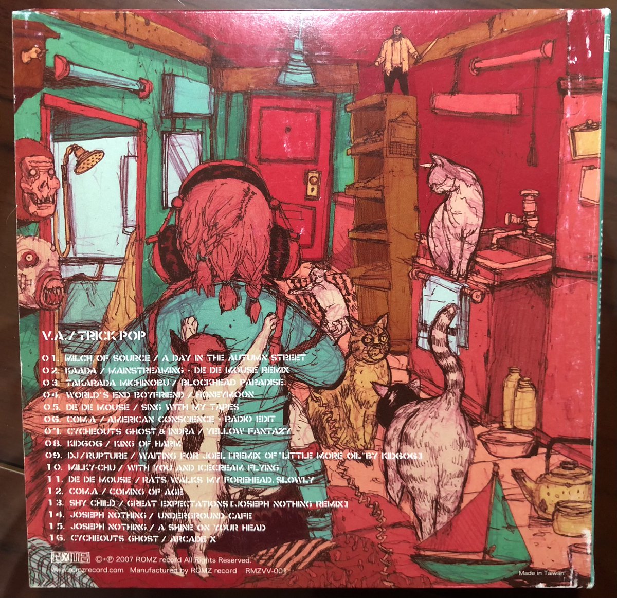 000shrub000's tweet photo. look what I found!!! 2007 Trick Pop 

Hayashida did the album cover https://t.co/jPJ0QqAy5n