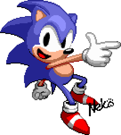 Saneko🍪 on X: 05 - ??? - Sonic 1 ( Ending Screen ) a sprite style! didn't  expect that, did you? #SonicTheHedgehog #ArtistOnTwitter   / X