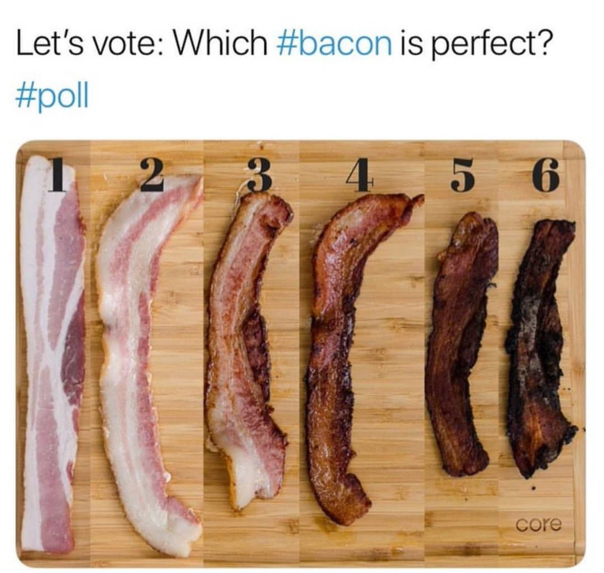 OMGitzTiffy's tweet photo. I’m going with 4 🥓🥓 #bacon #votebacon https://t.co/DnMl4HG37o