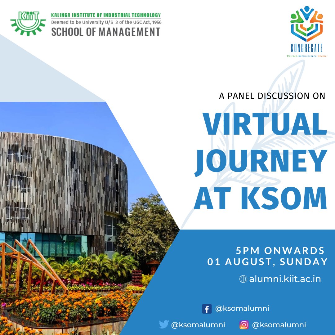 KSOM Alumni Club on Twitter: