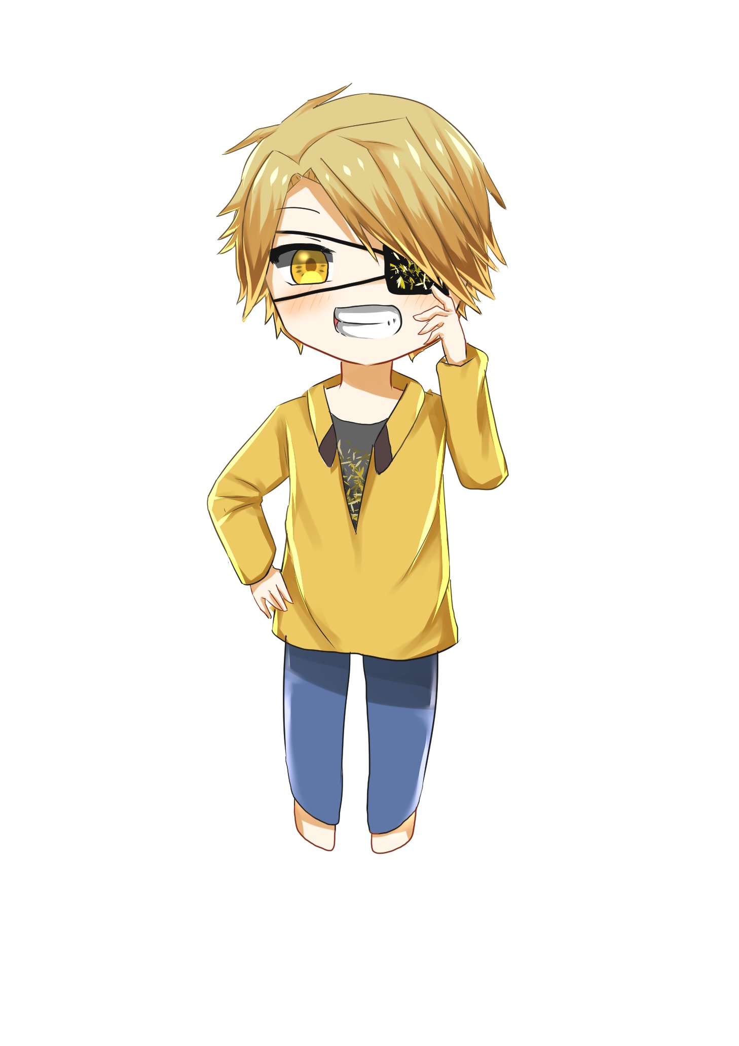 Twitter 上的 Amiya からぴち カラフルピーチ素材 じゃぱぱさん たっつんさんのミニキャラを描きました T Co 2xbolsu6xm Twitter